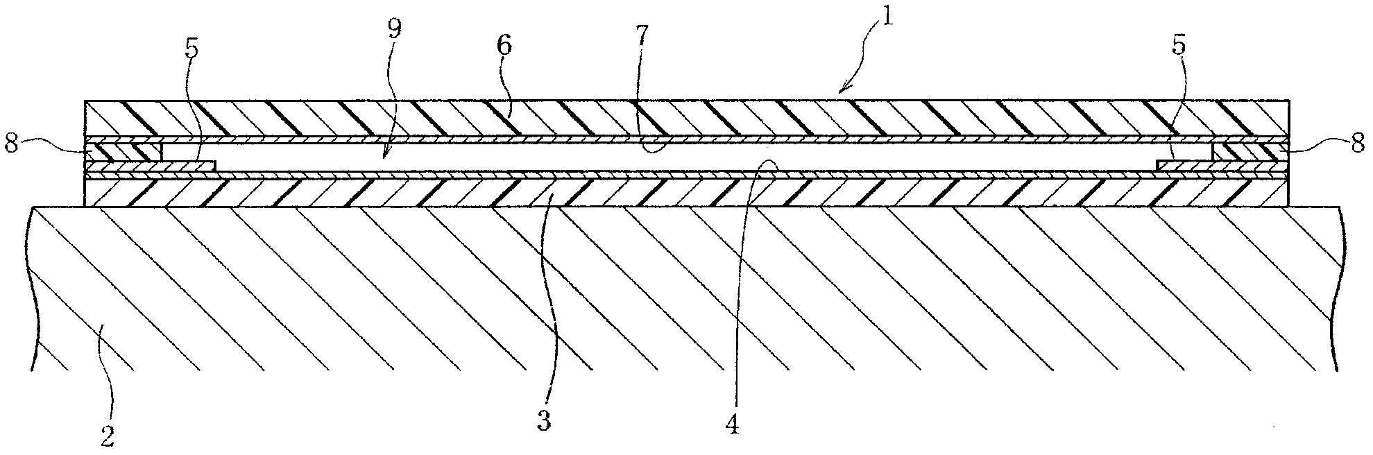 Base plate with bumpy part and manufacturing method of the base plate