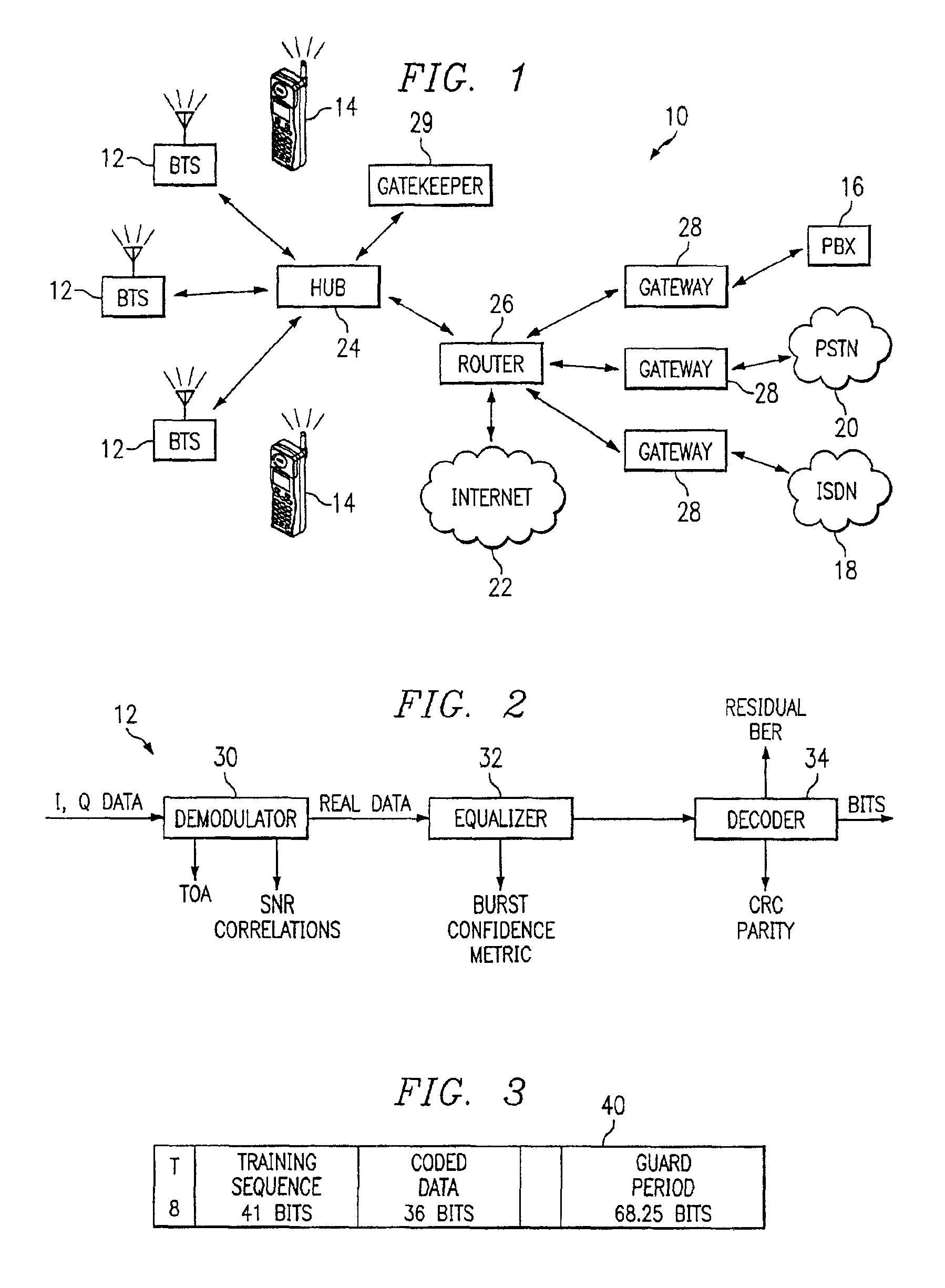 Method and system for reducing false detections of access signals