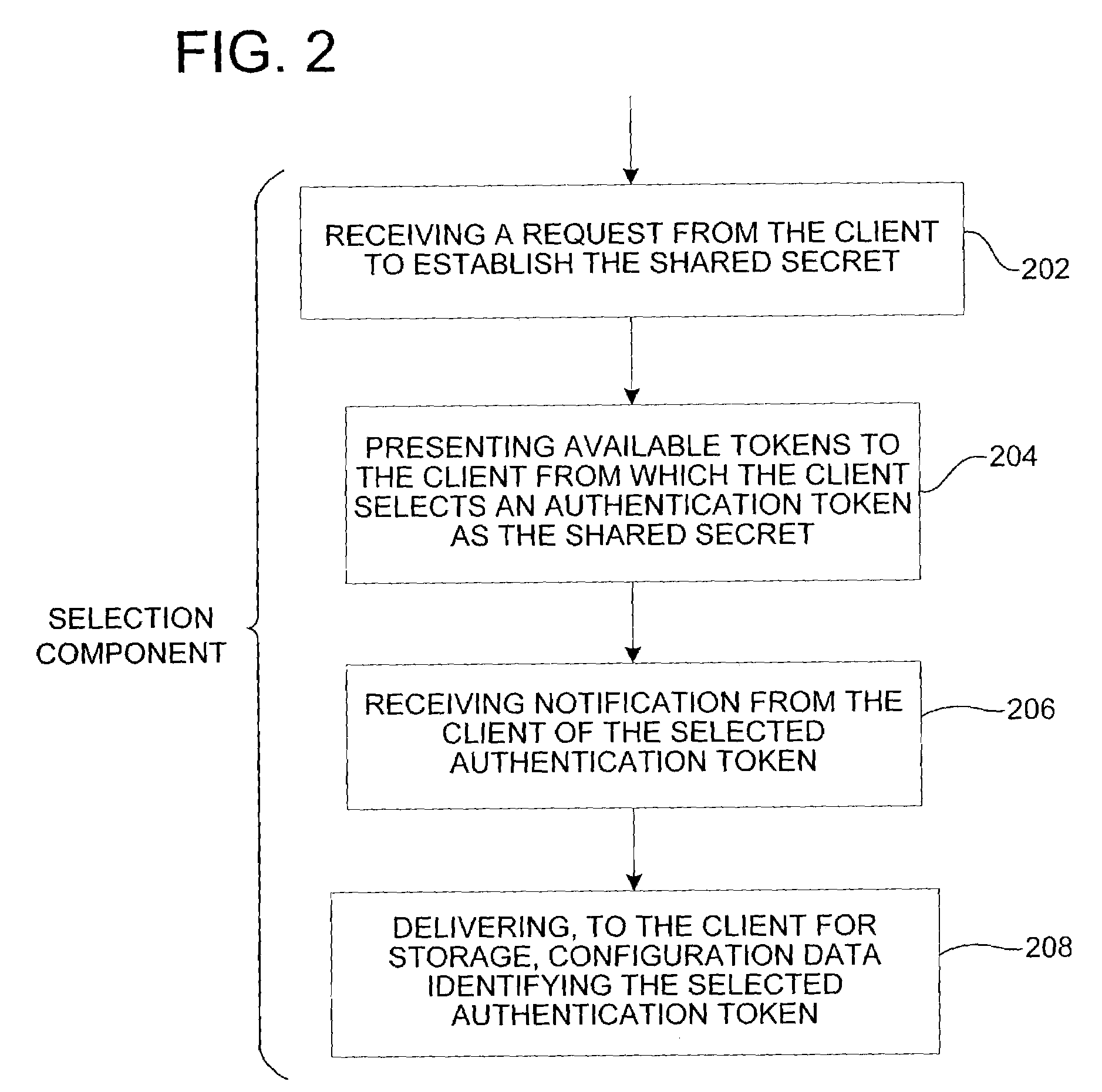 Authentication of a server by a client to prevent fraudulent user interfaces