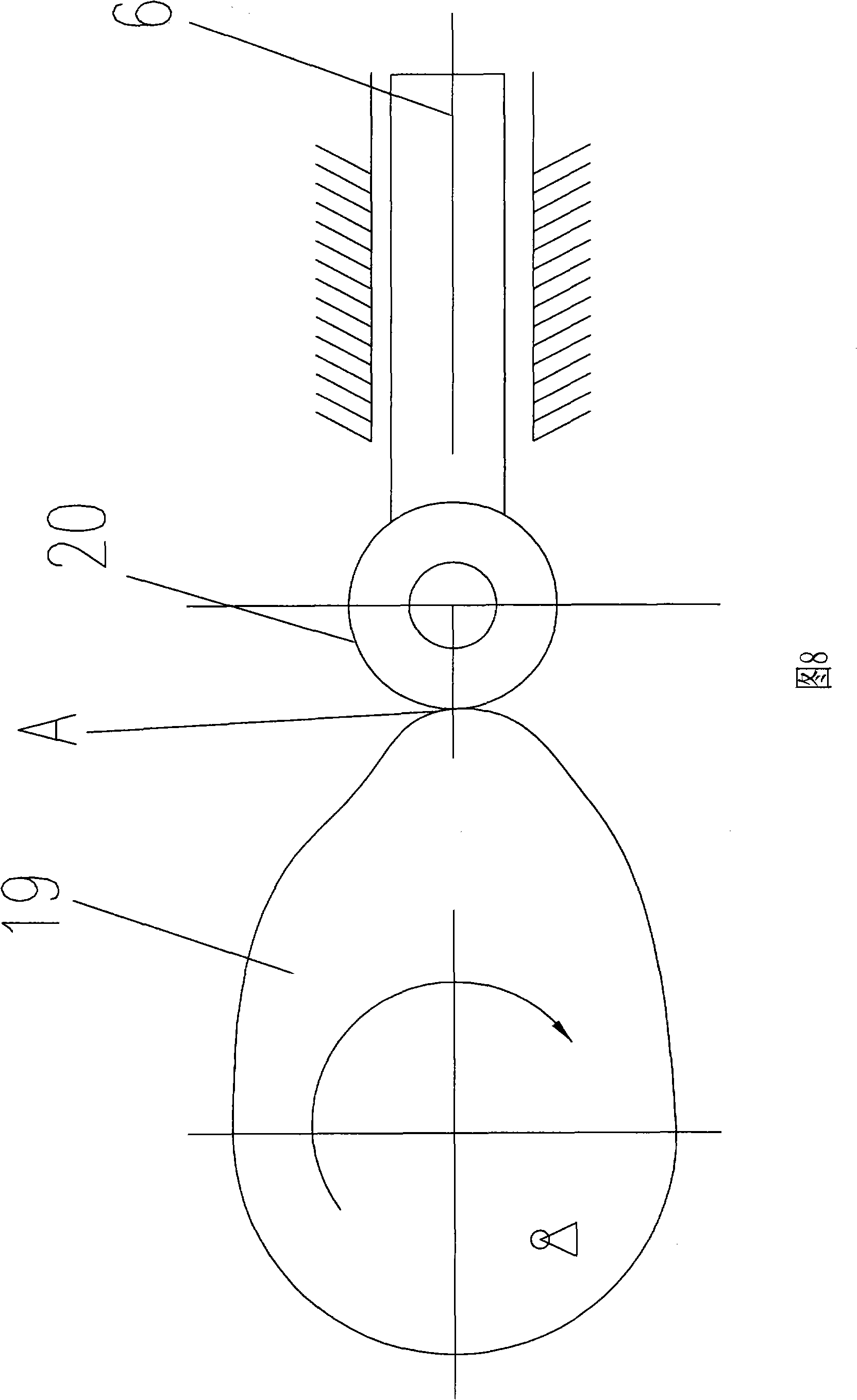 Inner vibration sequence injection molding die device and injection molding technique thereof