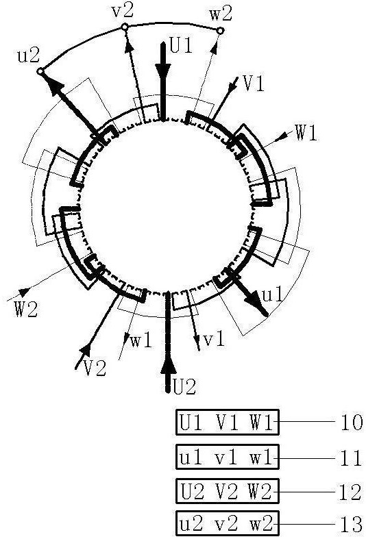 Flexible dragging method of oil pumping unit