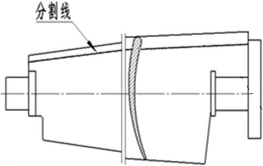 A method for forming hollow guide vanes of aero-engines