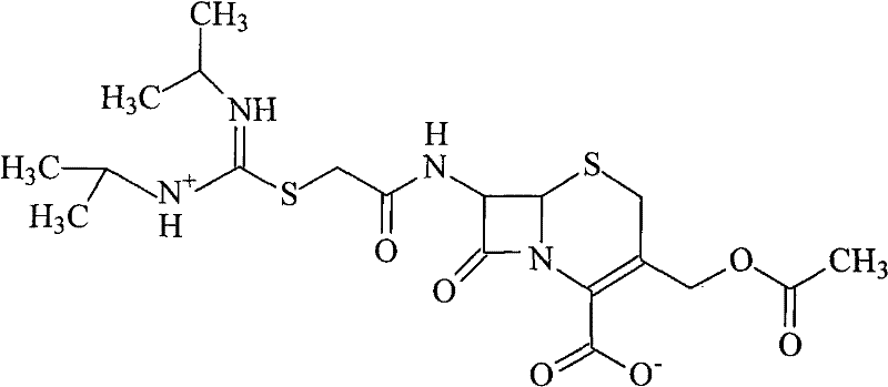 Synthesis method of cefathiamidine compound