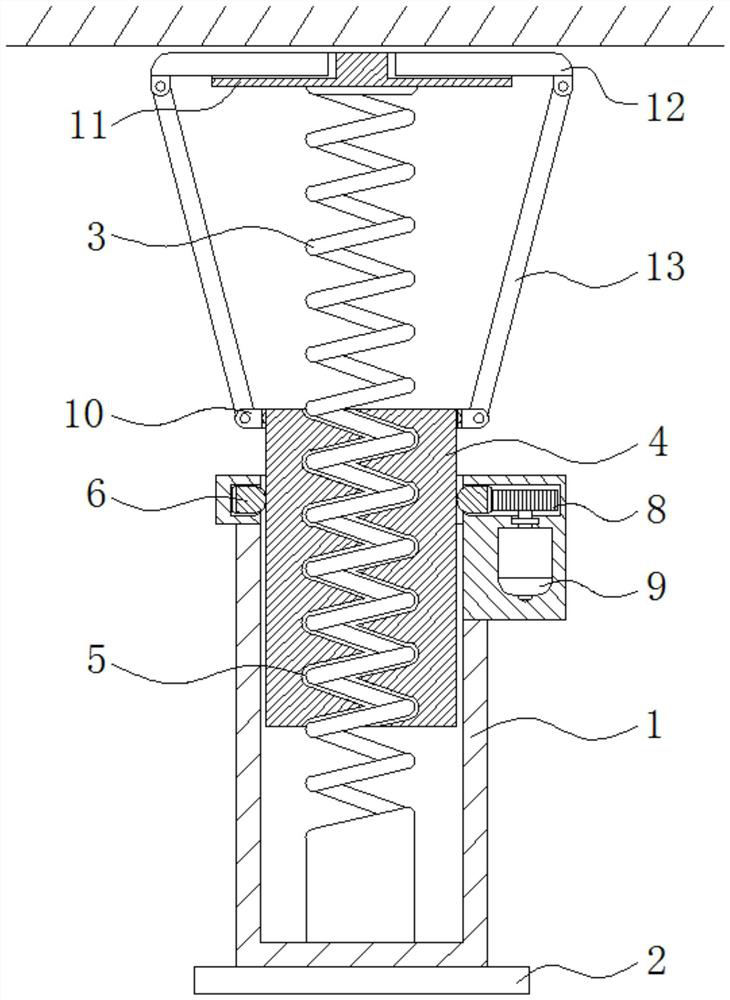 A softness adjustable mattress based on spring limit