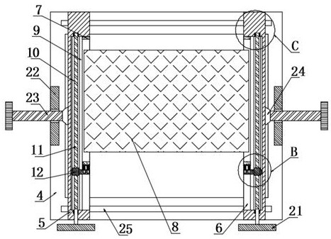 Polymer photovoltaic panel processing device and use method thereof