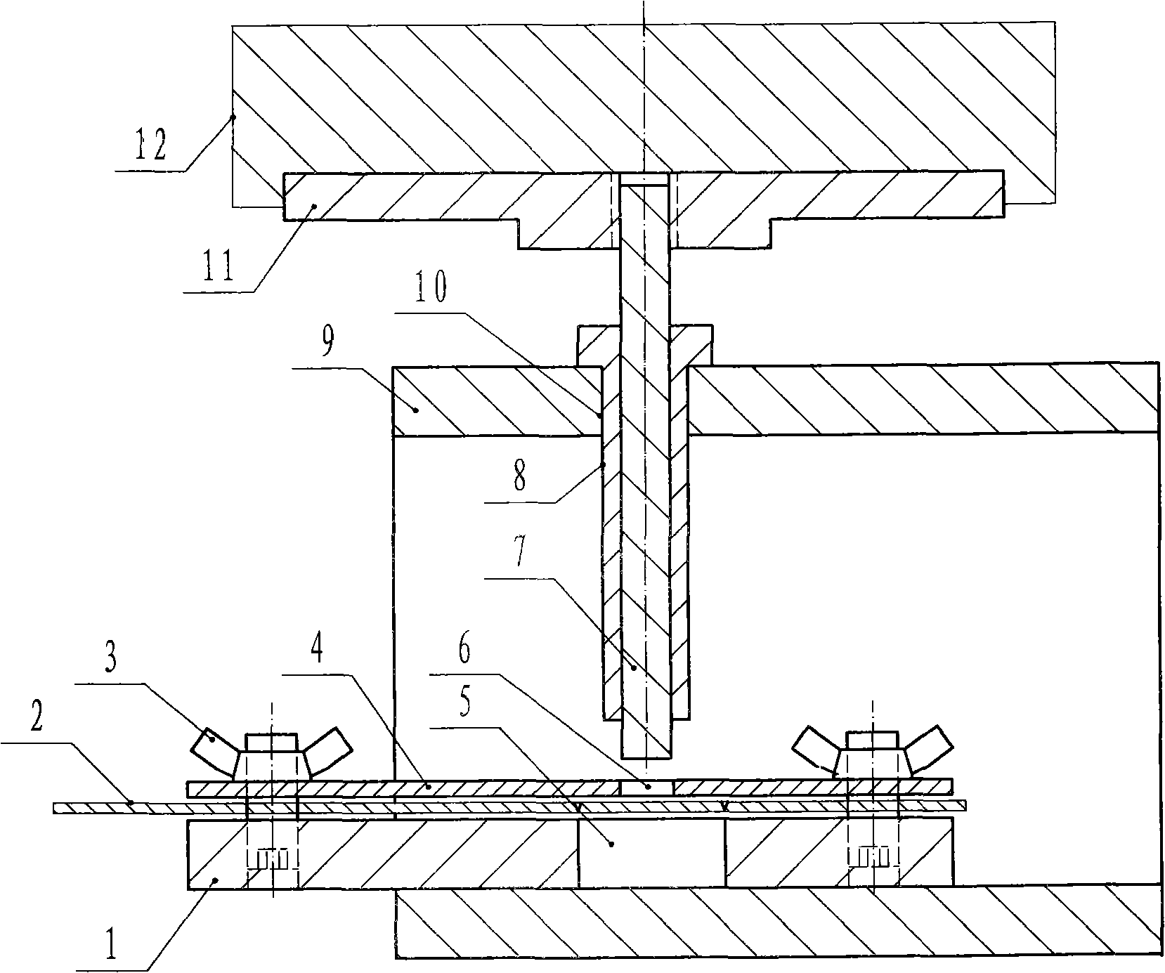 Wrapping paper indentation detecting device
