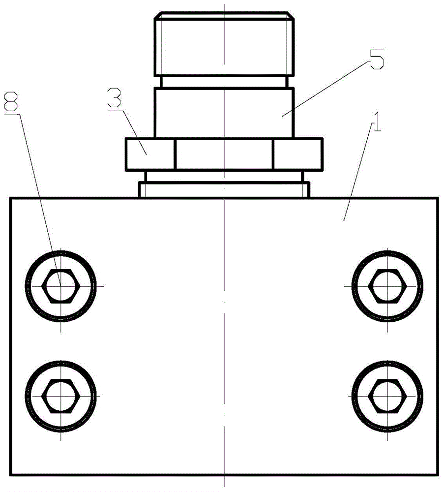 A pipe joint device based on mold hydraulic clamping system