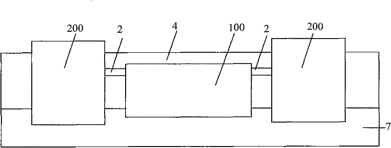 Nonvolatile semiconductor photorefractive memory structure