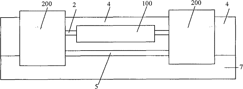 Nonvolatile semiconductor photorefractive memory structure