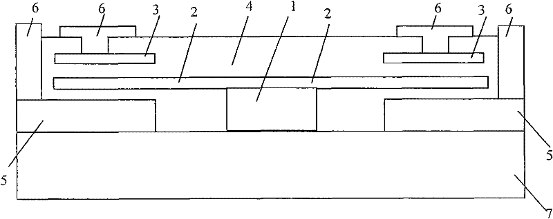 Nonvolatile semiconductor photorefractive memory structure