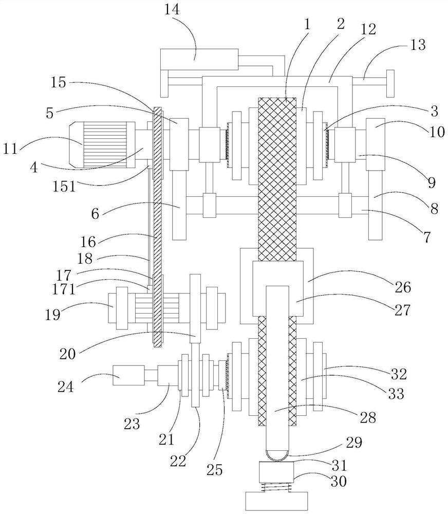Automobile key life detection method and device
