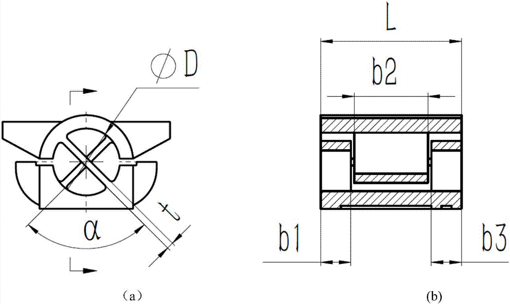 Integrated two-dimensional rotation flexible hinge