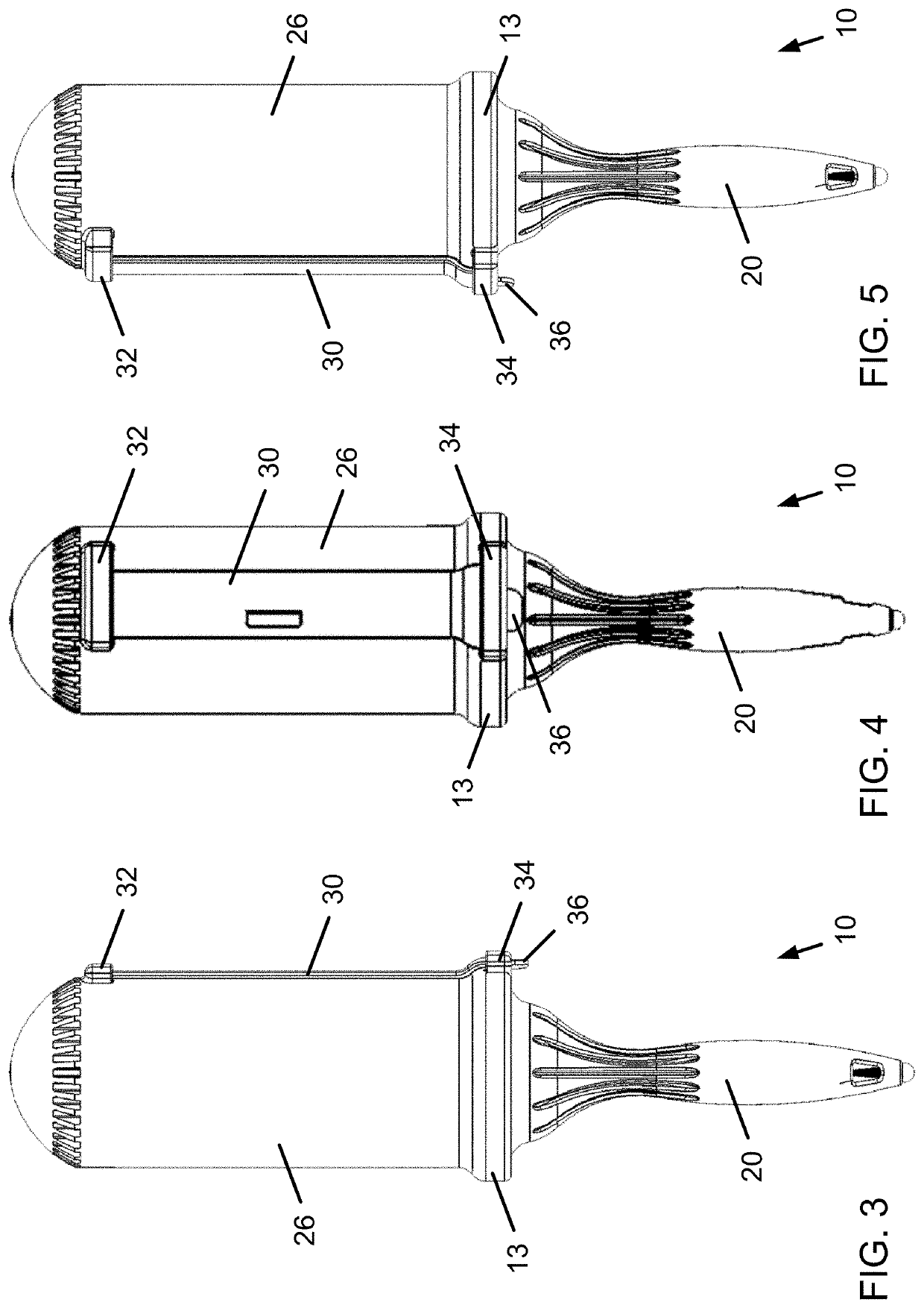 Handheld apparatus for hair and body wraps