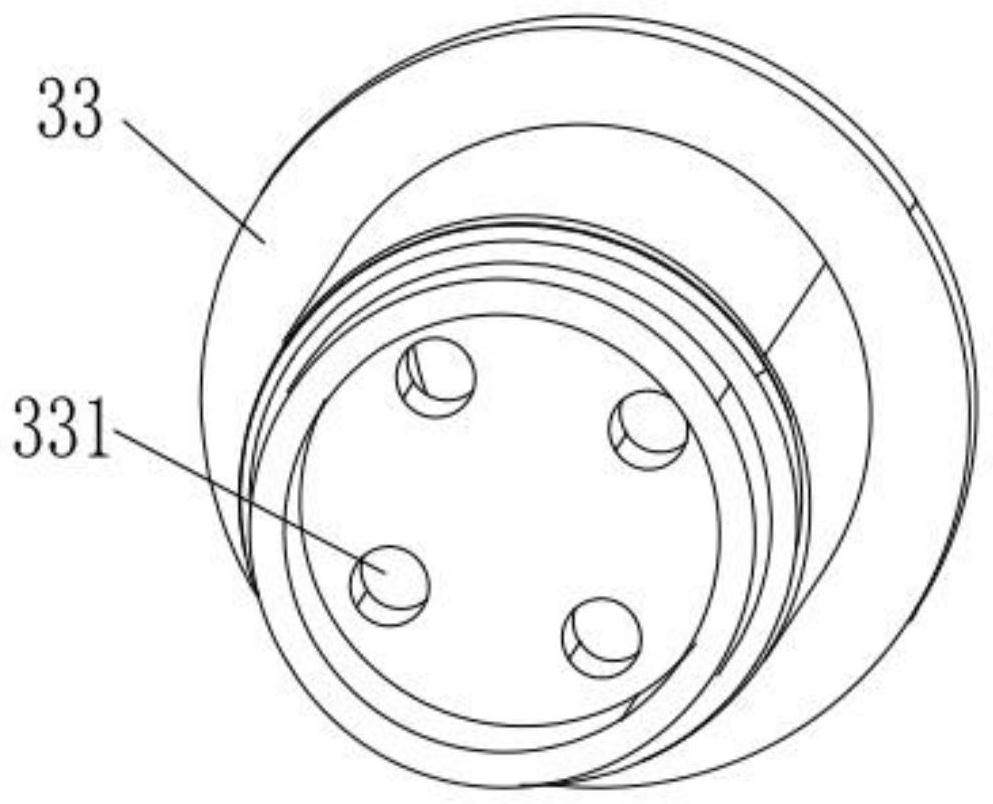 Smoke suction device adopting laser heating