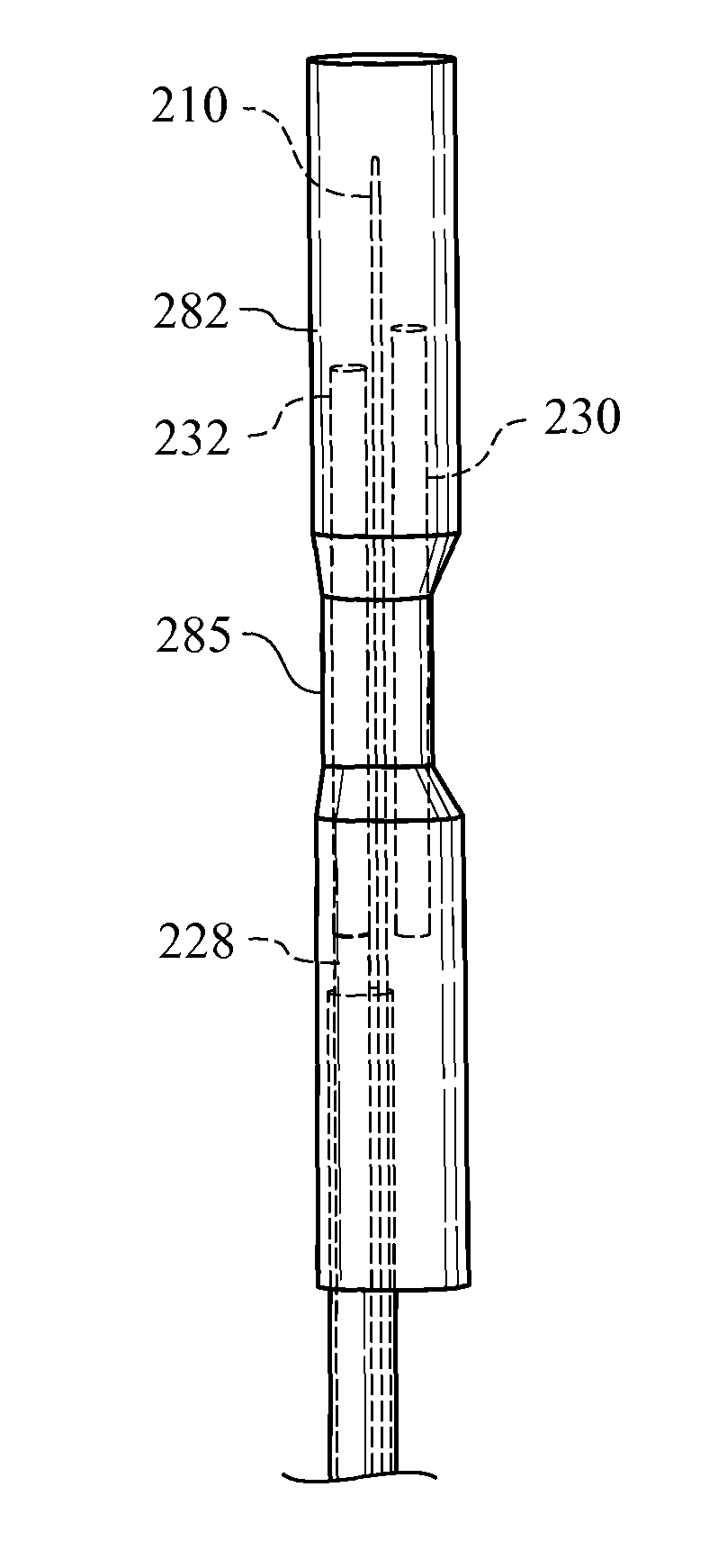Method of placing multiple biliary stents without re-intervention, and device for same