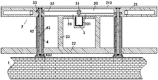 A bridge with raised and lowered guardrails and improved safety