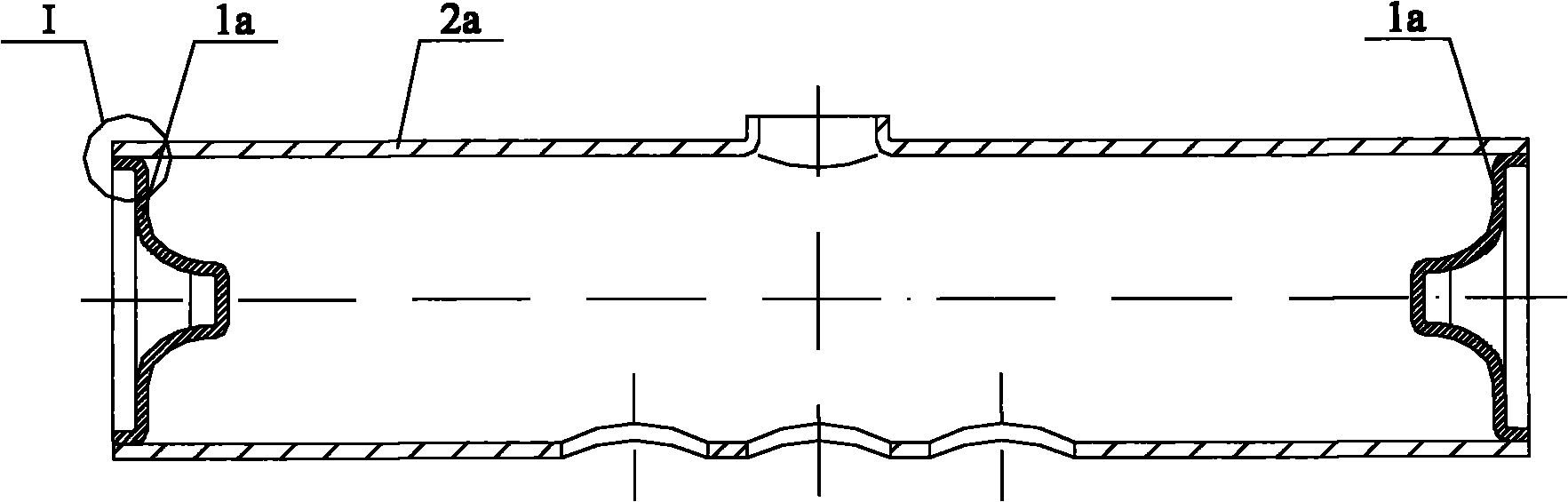 End cover as well as main valve of four-way reversing valve and four-way reversing valve using same
