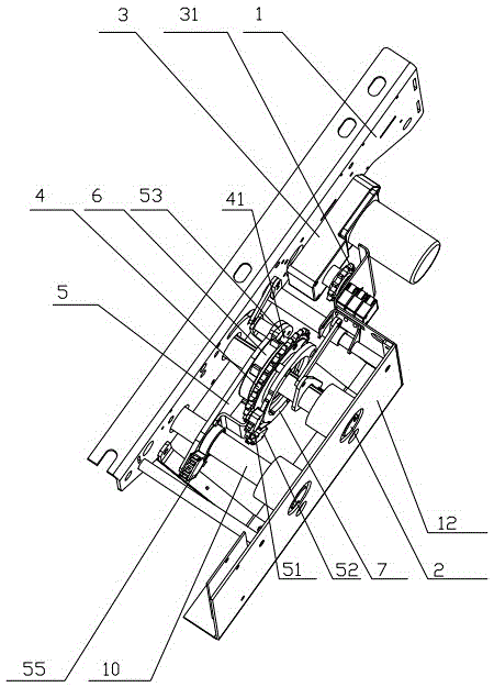 An operating mechanism and a load switch provided with the operating mechanism