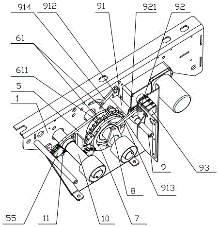 An operating mechanism and a load switch provided with the operating mechanism