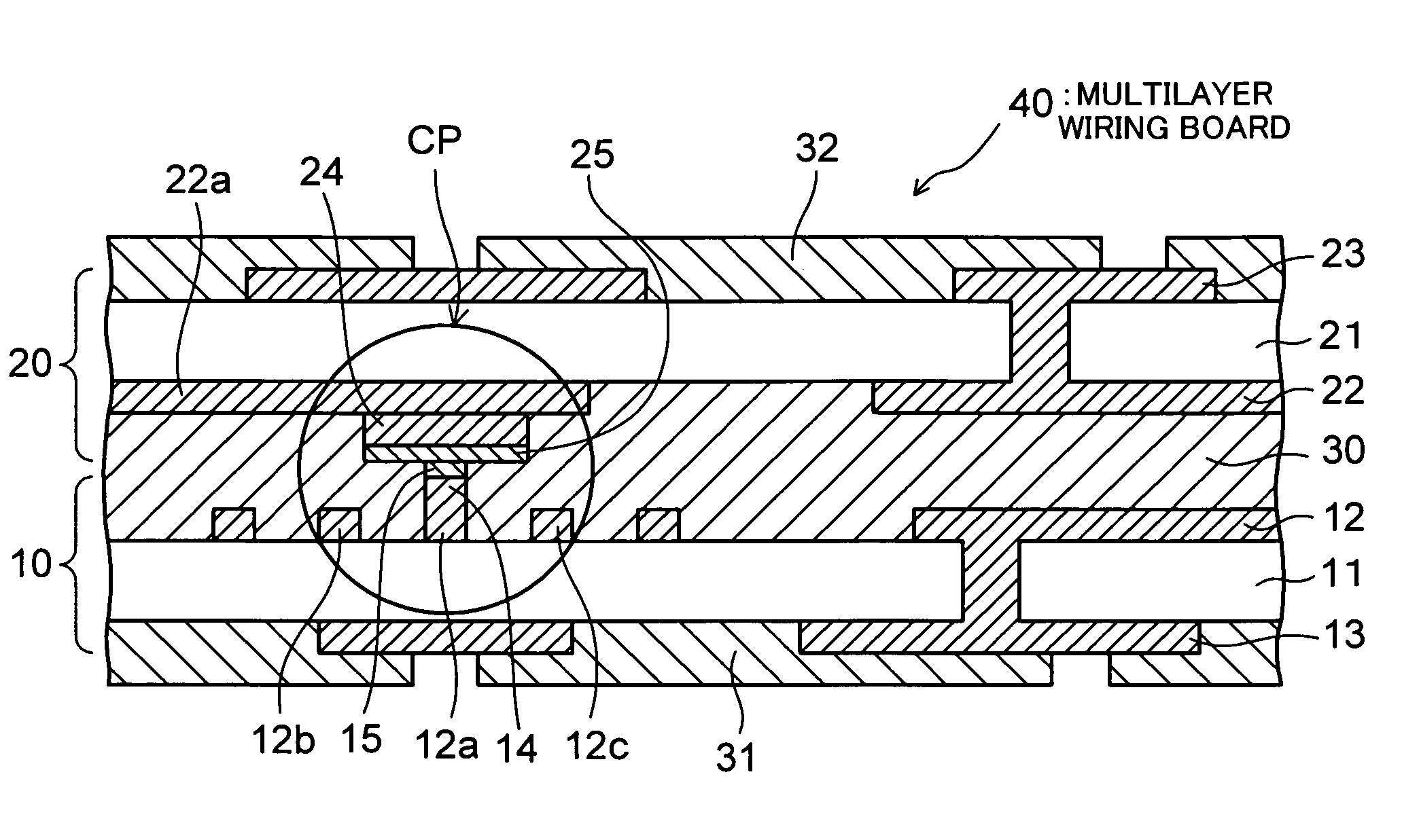 Multilayer wiring board and method of manufacturing the same