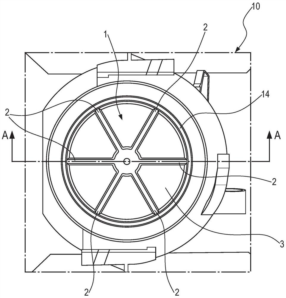 Pump impeller, lye pump, household appliance and method for producing pump impeller