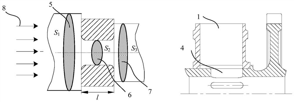 Impeller type centrifugal ventilator resistance calculation method