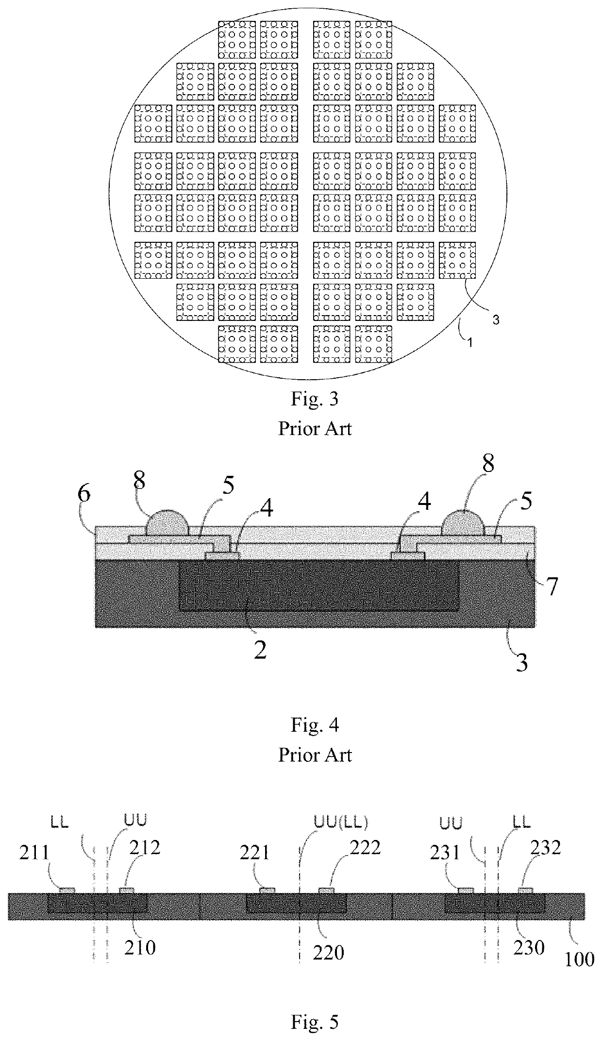 Rewiring method for semiconductor