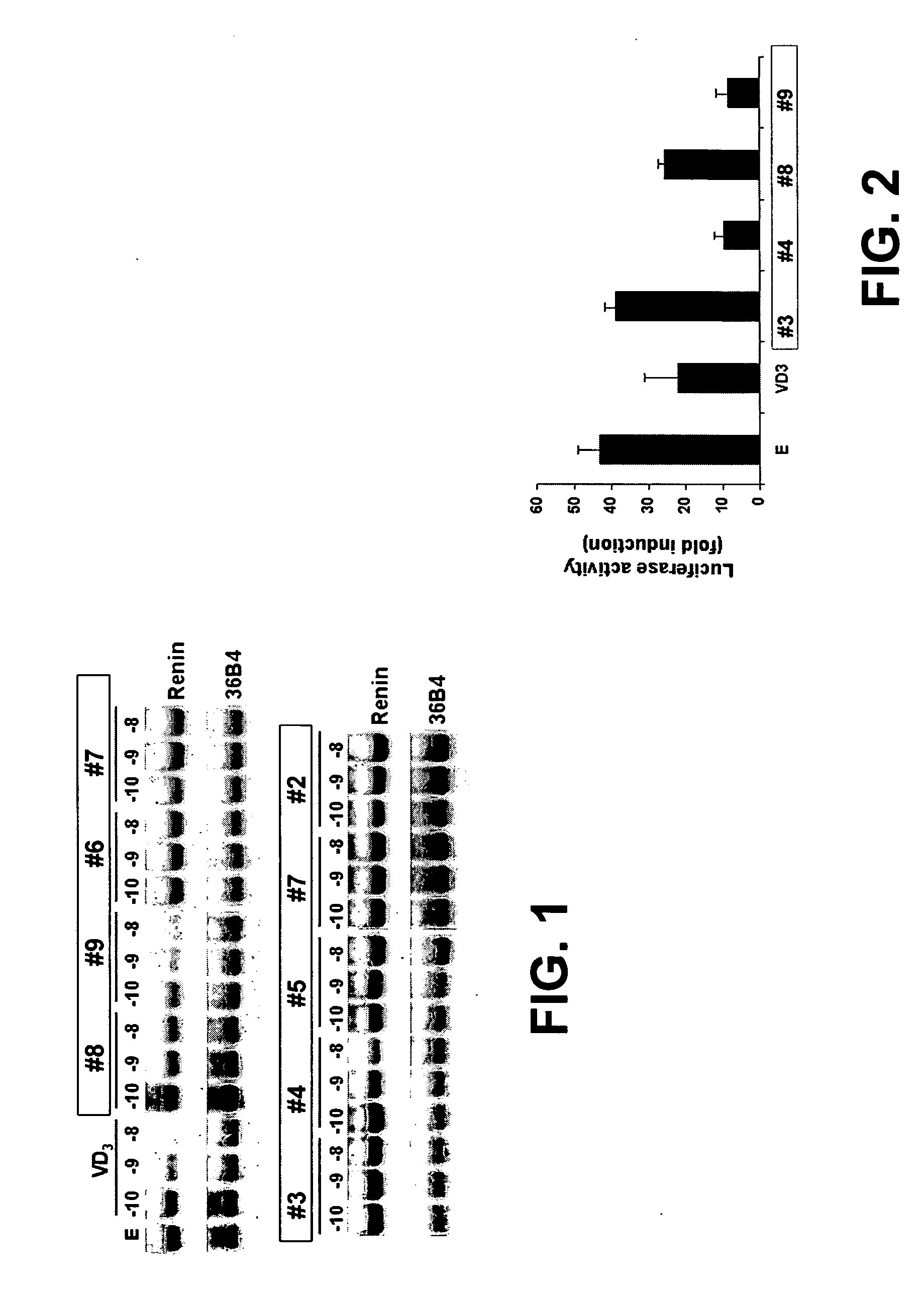 Vitamin D and vitamin D analogs or derivatives as new anti-hypertensive agents