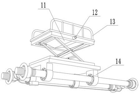 Machining platform for high-rise steel structure machining and machining method of machining platform