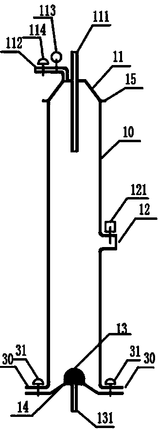 Heterogeneous catalysis ozone oxidation method for water treatment and device applied to the method