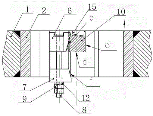 Round cutter box capable of having disc cutter replaced bidirectionally