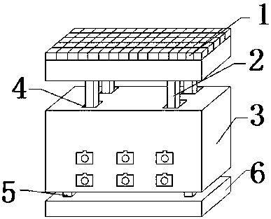 Electric automotive charging pile based on solar power generation