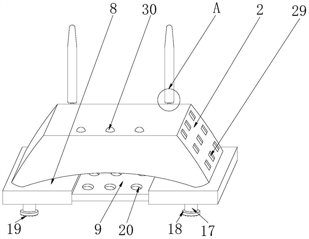 A wireless router for smart home