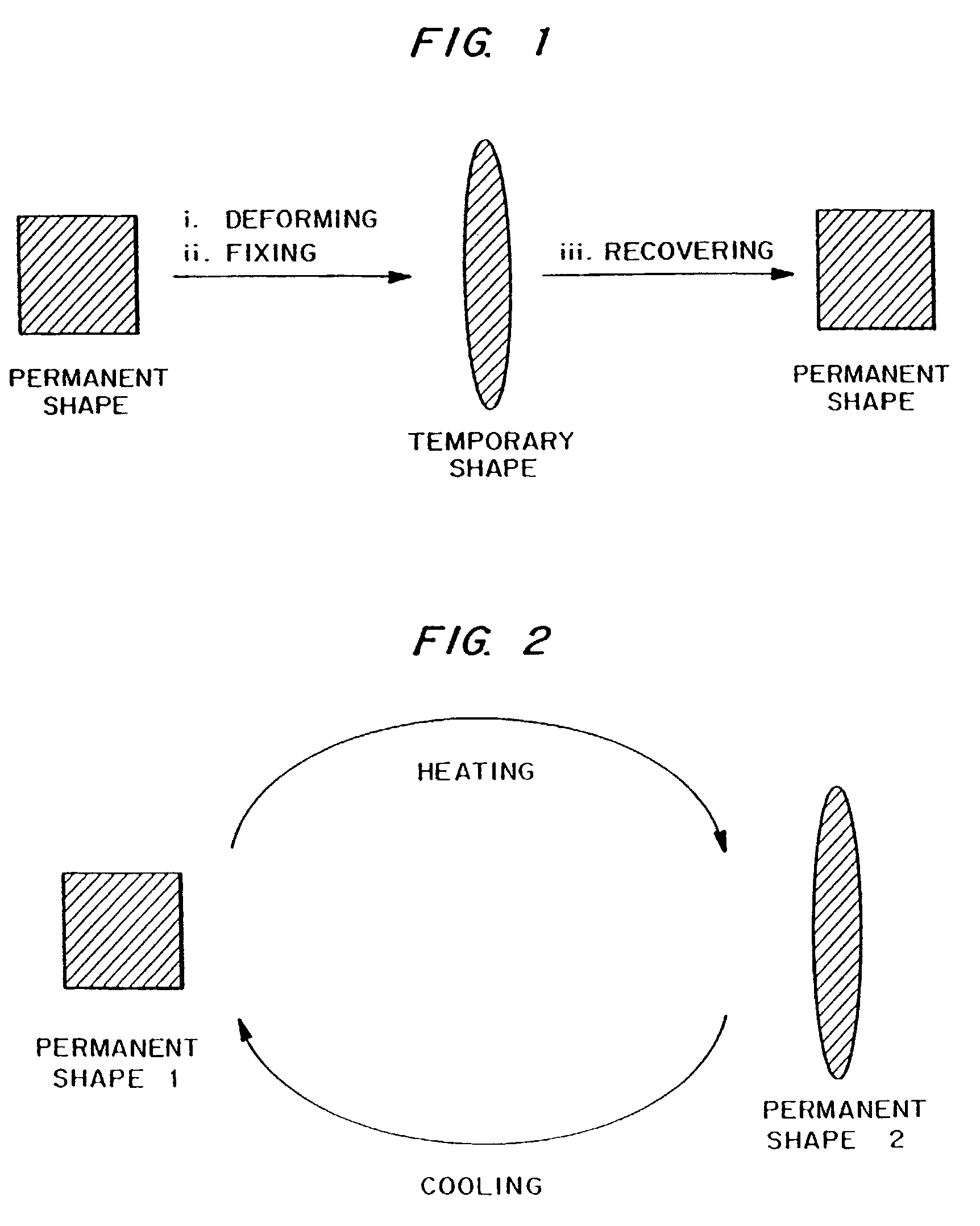 Biodegradable shape memory polymeric sutures