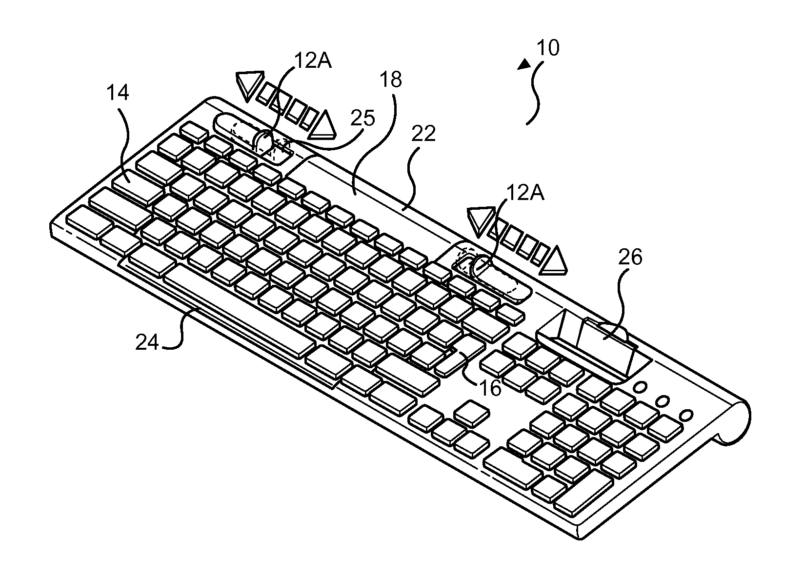 Computer Keyboard System with Alternative Exercise Capabilities for the Prevention of Repetitive Stress Injuries