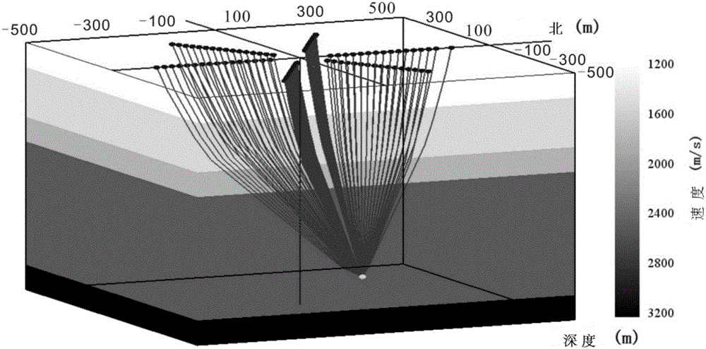 Surface observation microseism speed model correcting method based on amplitude stack