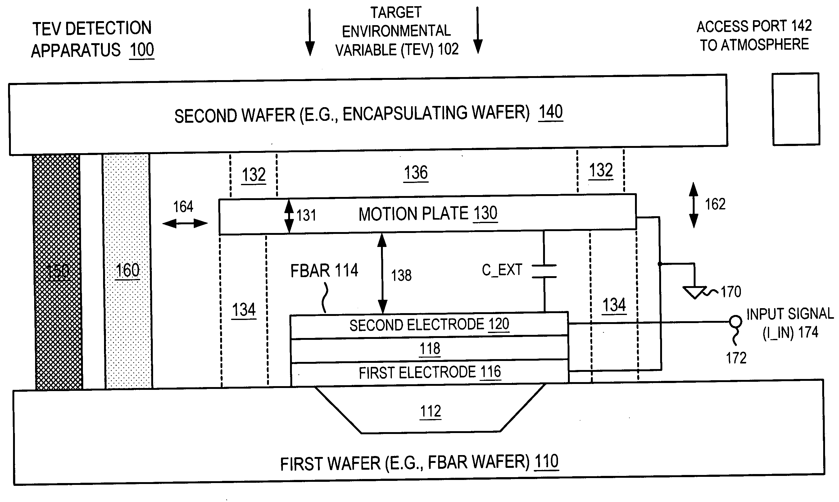 Film-bulk acoustic wave resonator with motion plate