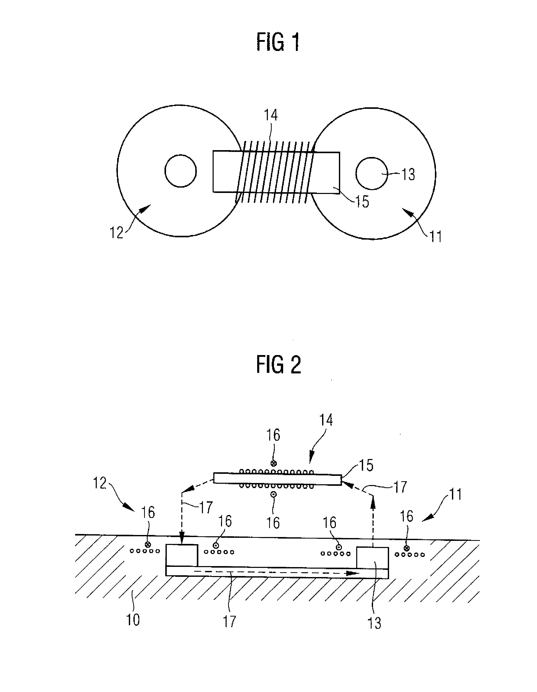 Arrangement for the inductive wireless delivery of energy
