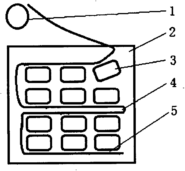 Belt dispensing method of vending machine, dispensing device and belt structure