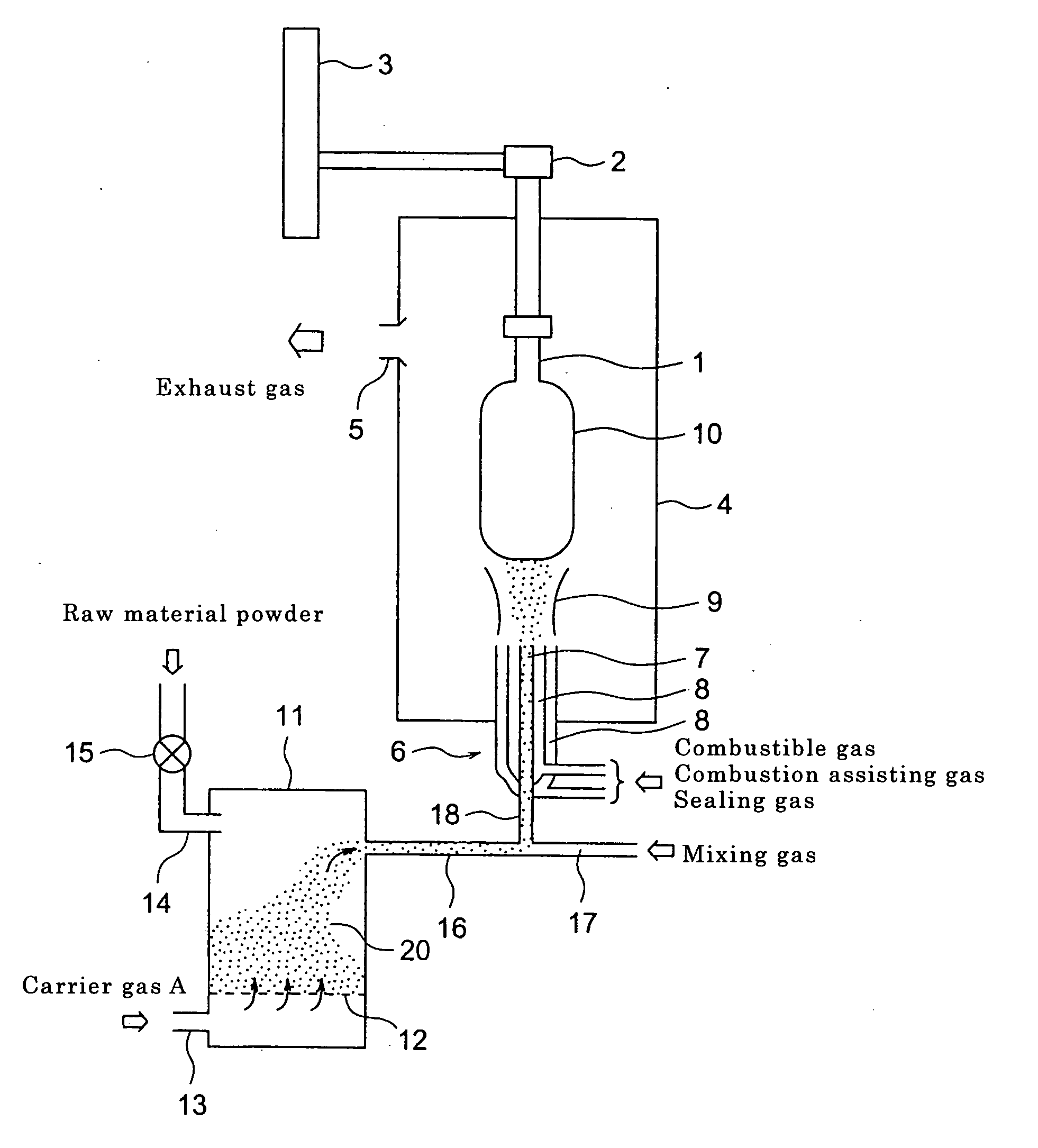 Method for producing glass material