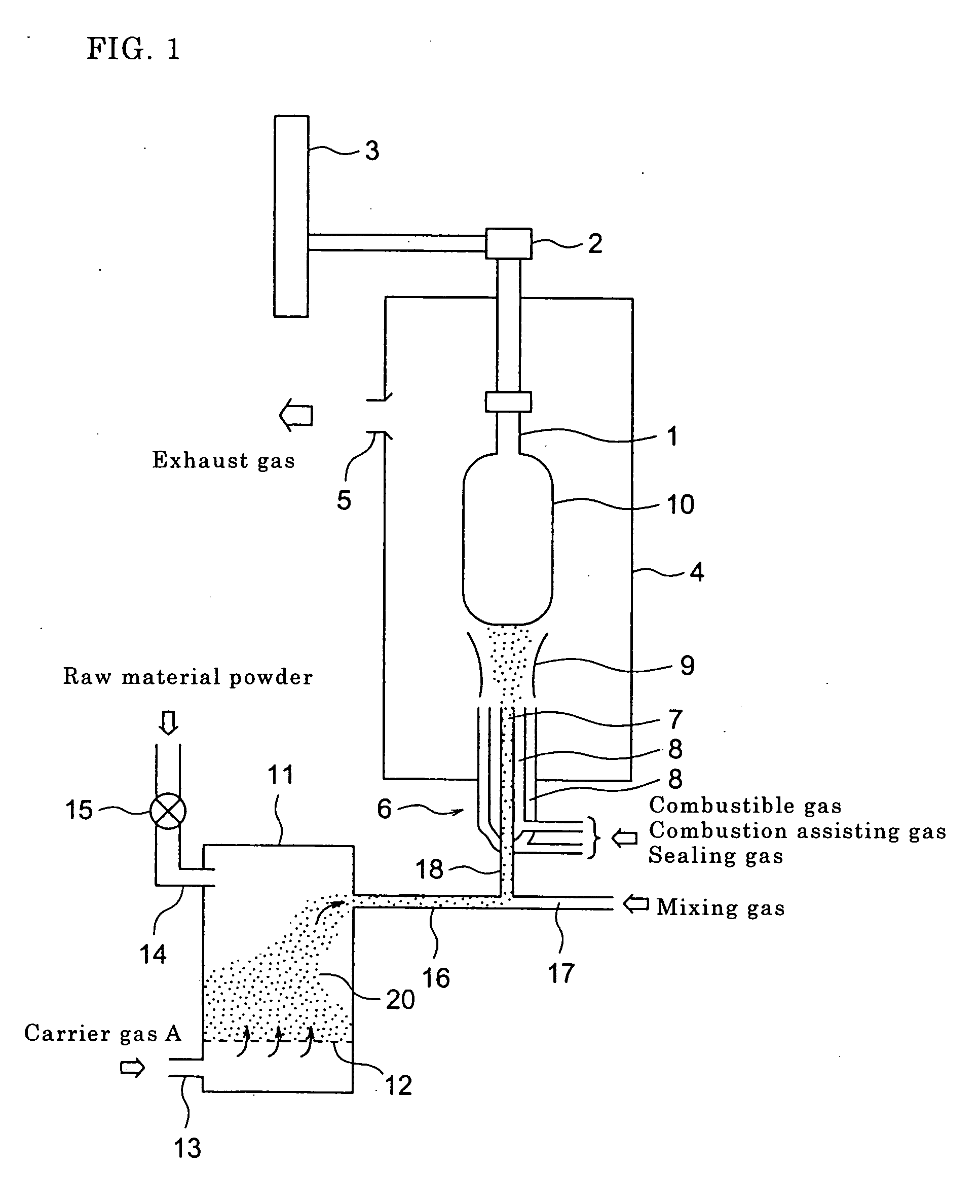 Method for producing glass material