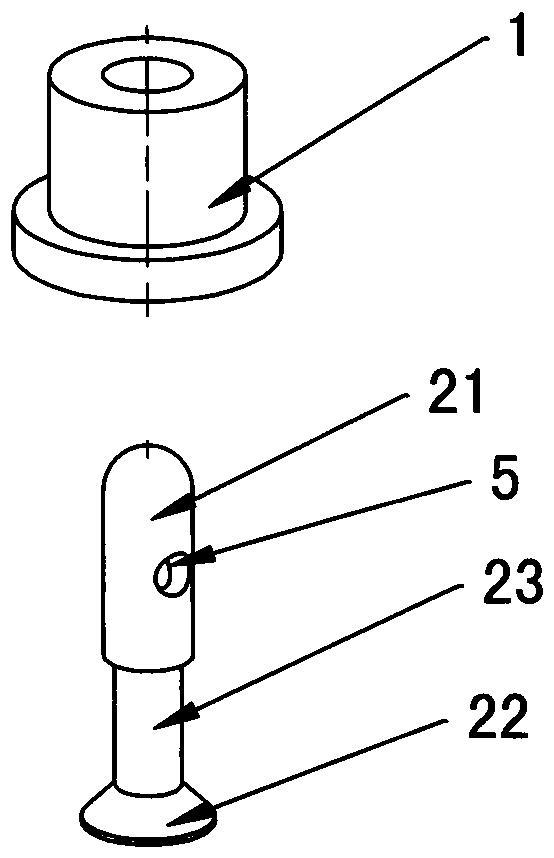 A stress-free valve body structure