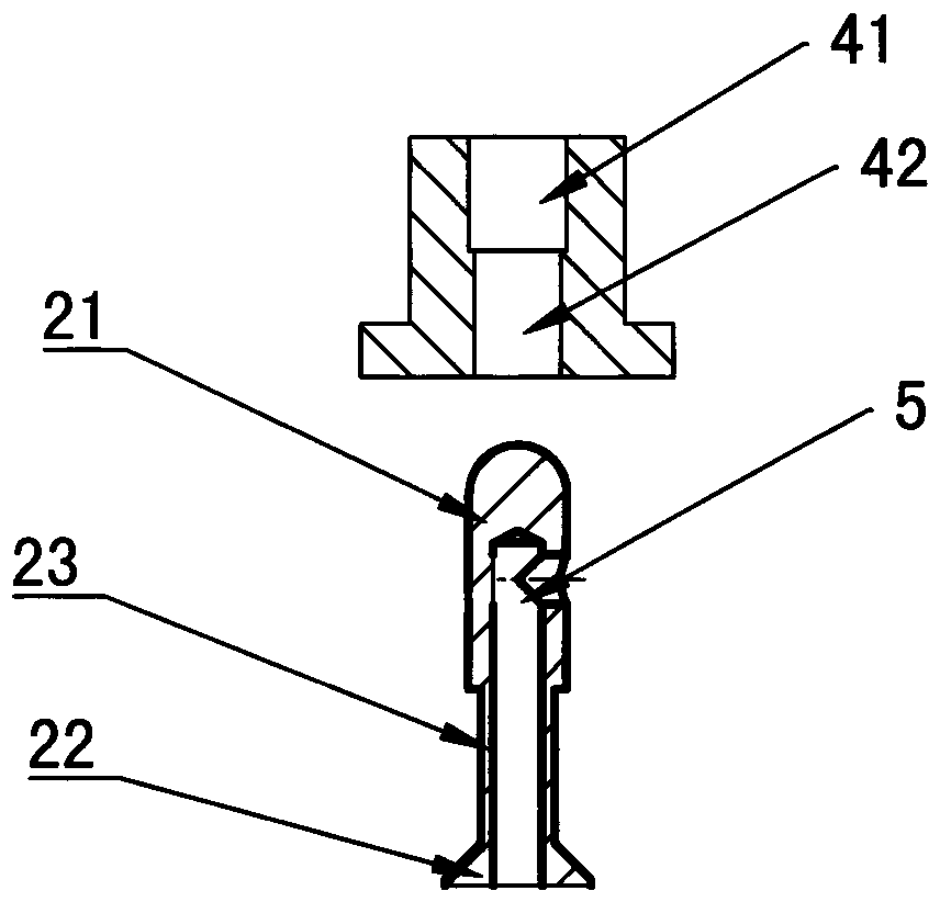 A stress-free valve body structure