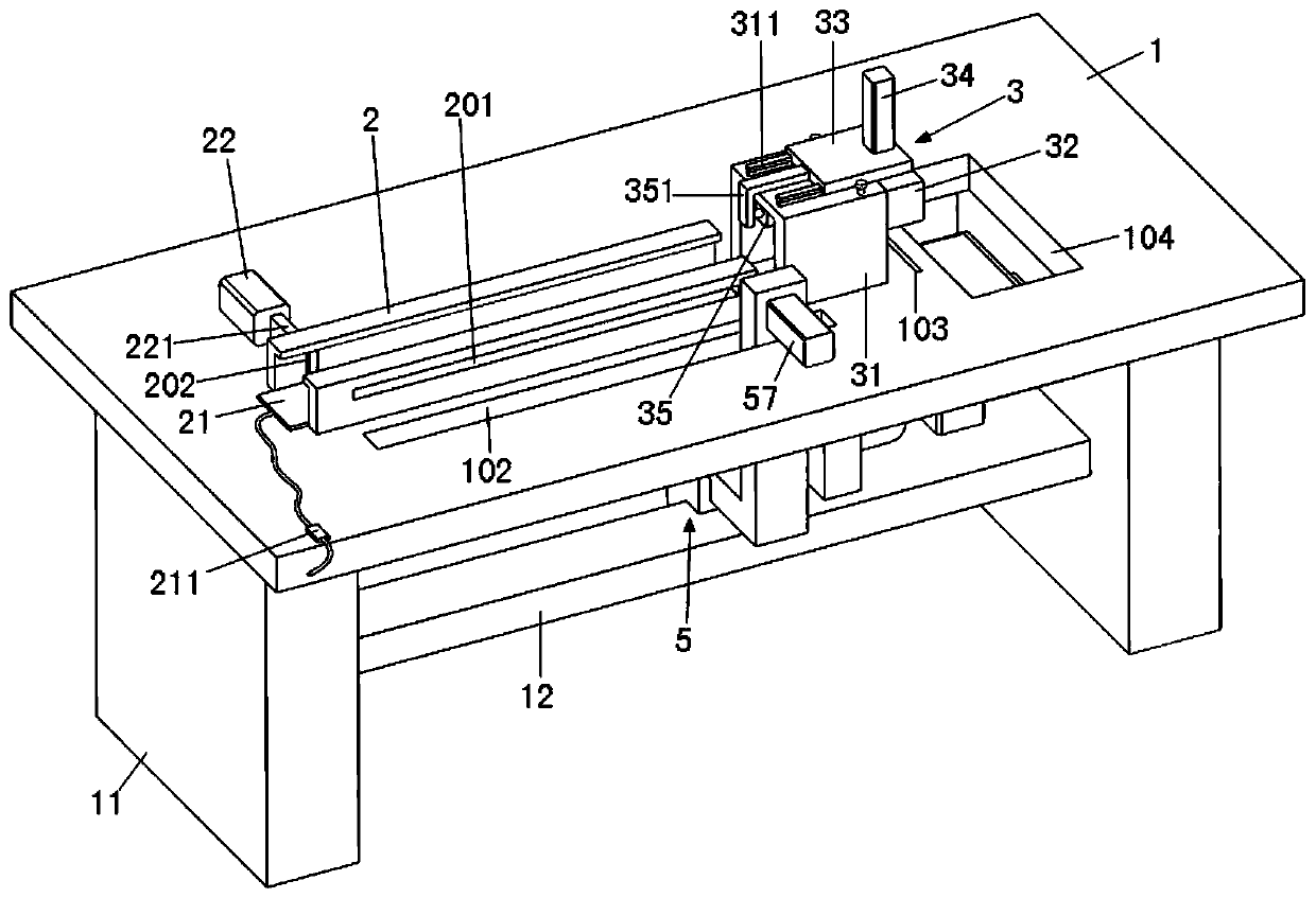 Household rice cake striking and slicing device