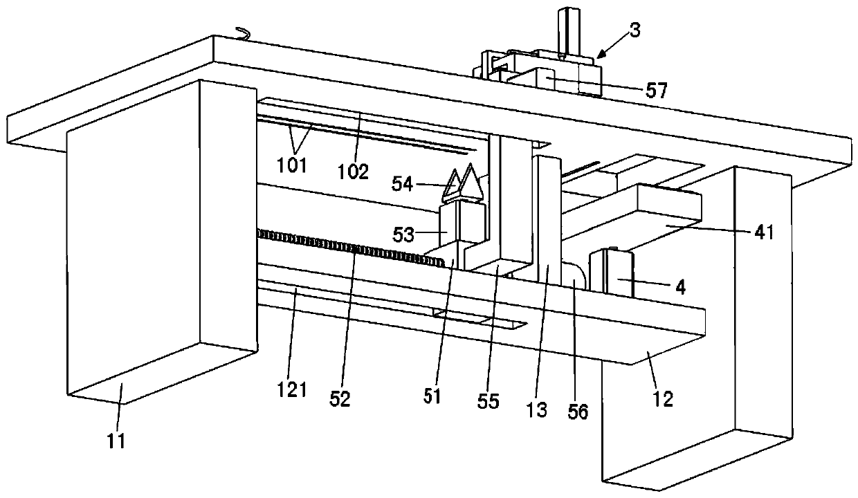 Household rice cake striking and slicing device