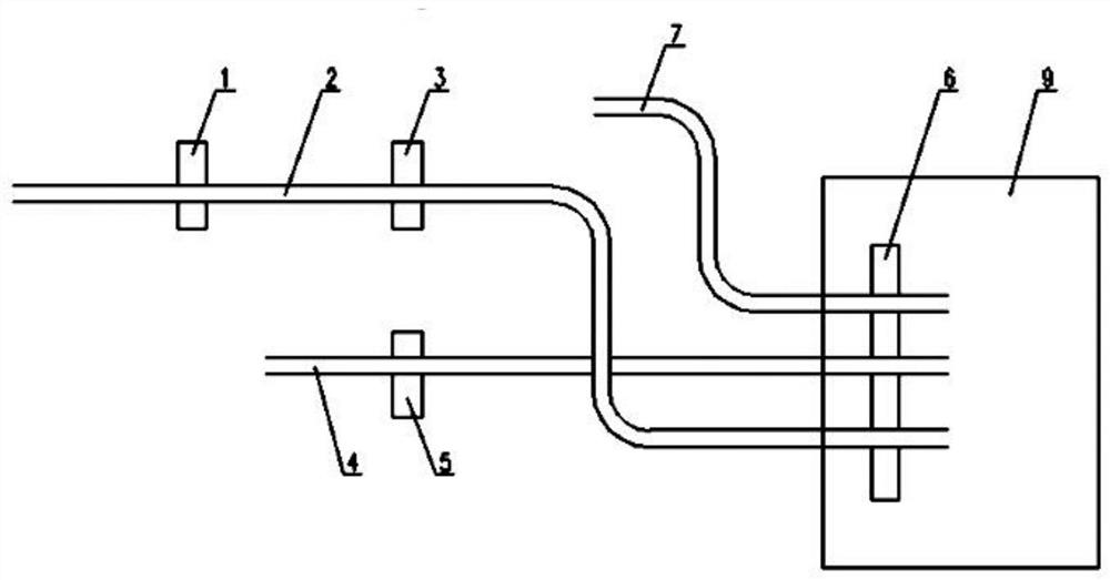 Lead design method and lead structure of 110kV double-winding vehicle-mounted transformer