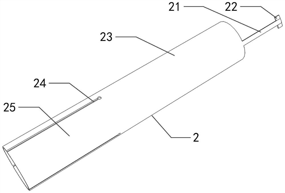 A detachable expansion bolt casing