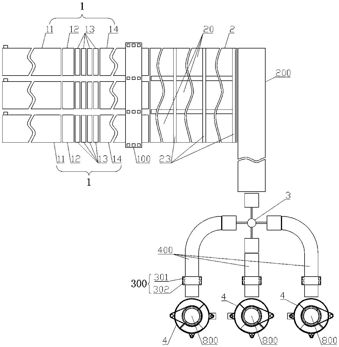 Time difference principle-based address error correction package sorting method