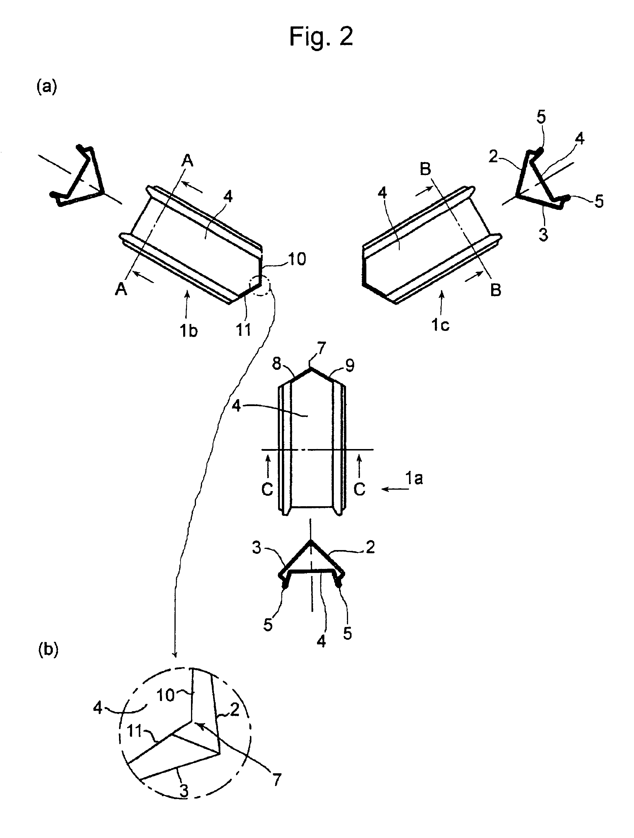 Frame for electrical and electronic equipment housing cabinets and a frame joining structure