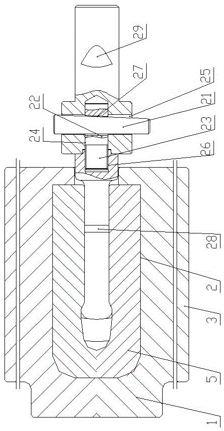 Horizontal forging technology for middle-sized spline shaft yoke